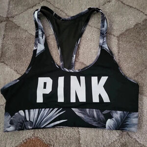 Pink Victoria's Secret sports bra